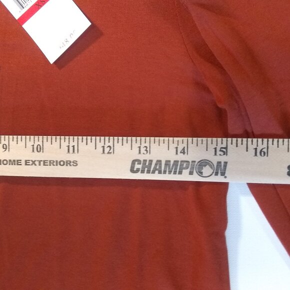 ✨ Cupio Juliana Fitted Blouse XS Picante Long Sleeve  (NWT) – MSRP $48 ✨ - Picture 9 of 13